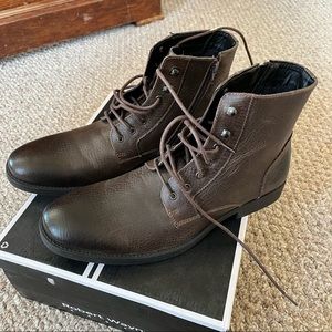 Robert Wayne Leather Boots